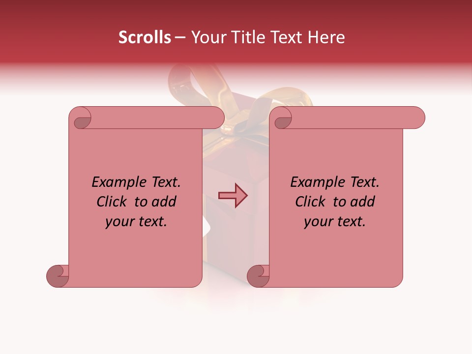 Holiday Object Illustration PowerPoint Template