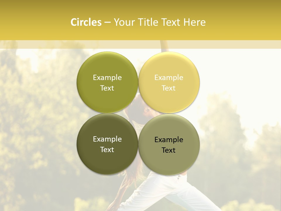 Peaceful Body Slim PowerPoint Template