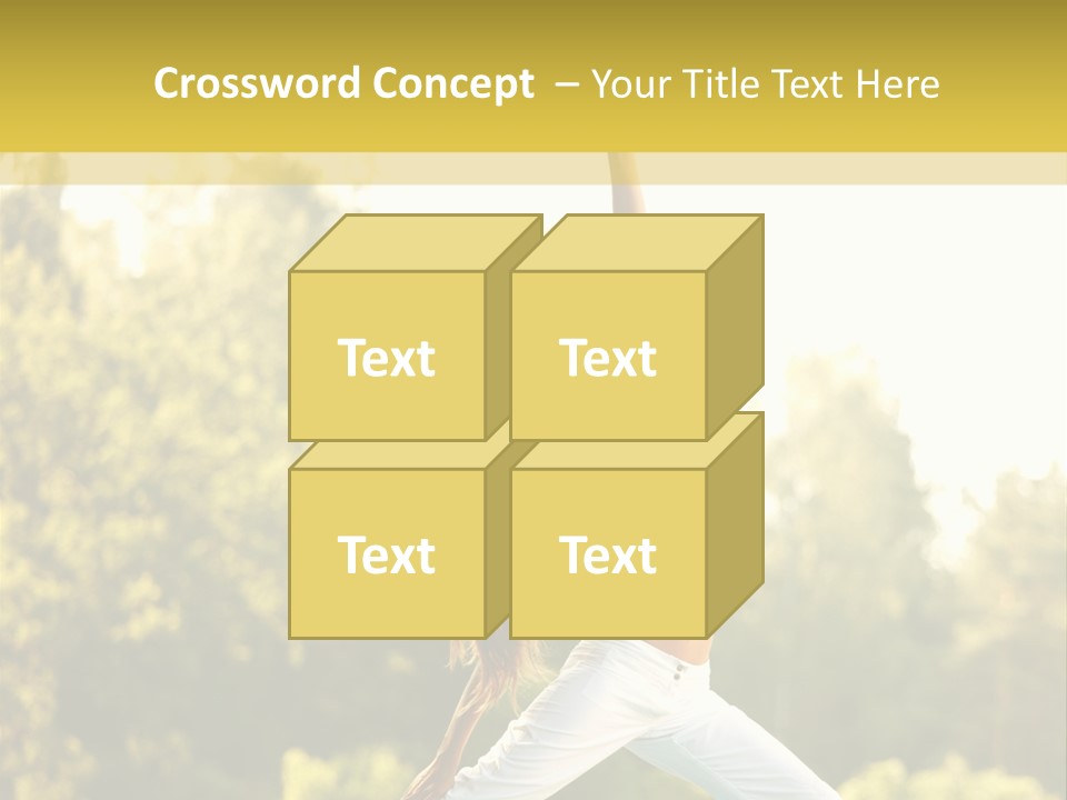 Peaceful Body Slim PowerPoint Template