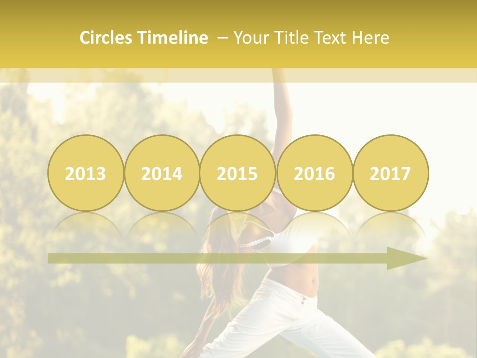 Peaceful Body Slim PowerPoint Template