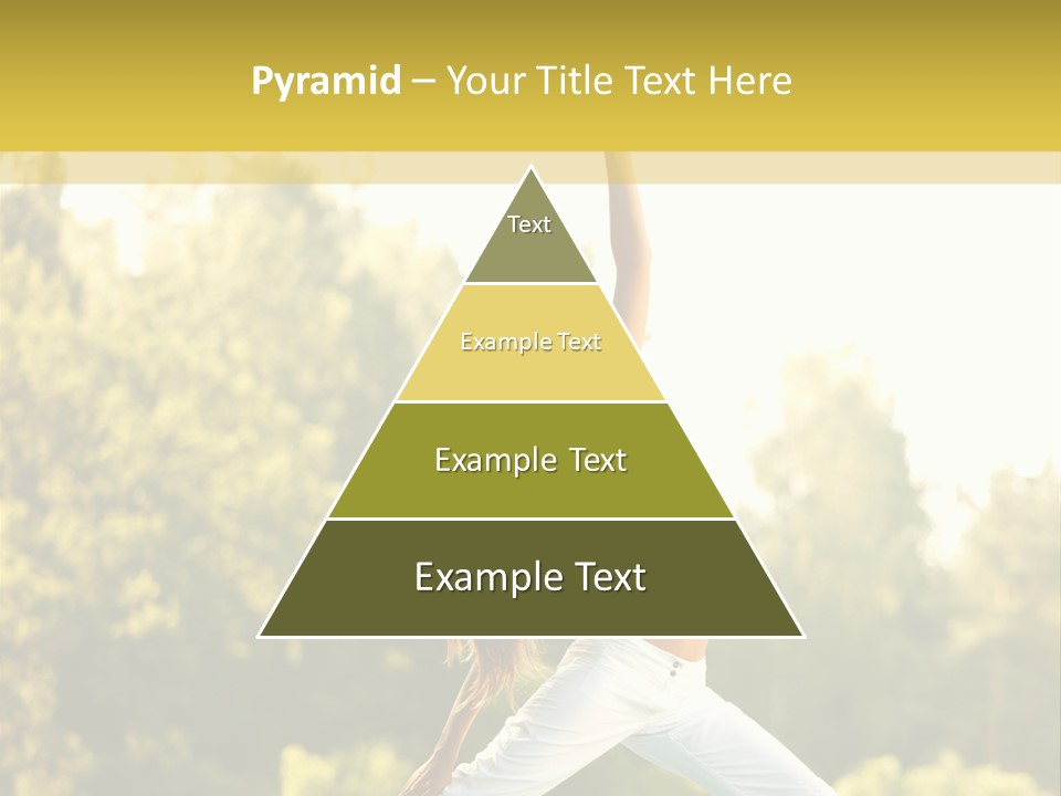 Peaceful Body Slim PowerPoint Template