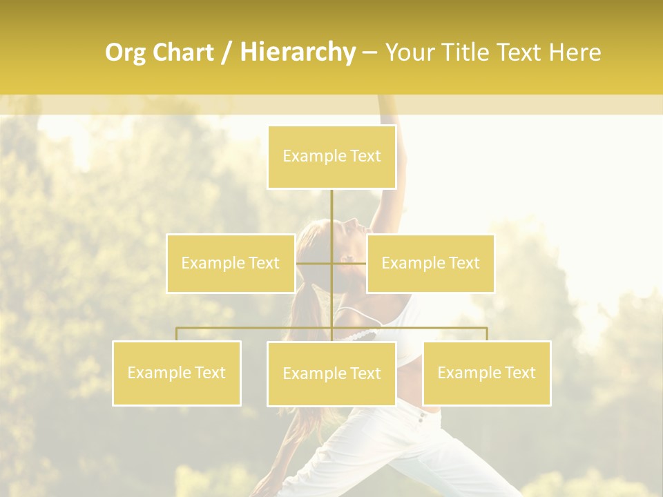 Peaceful Body Slim PowerPoint Template