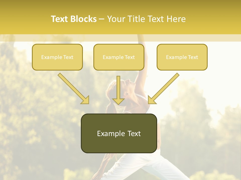 Peaceful Body Slim PowerPoint Template