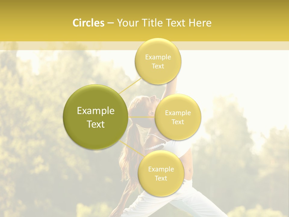 Peaceful Body Slim PowerPoint Template