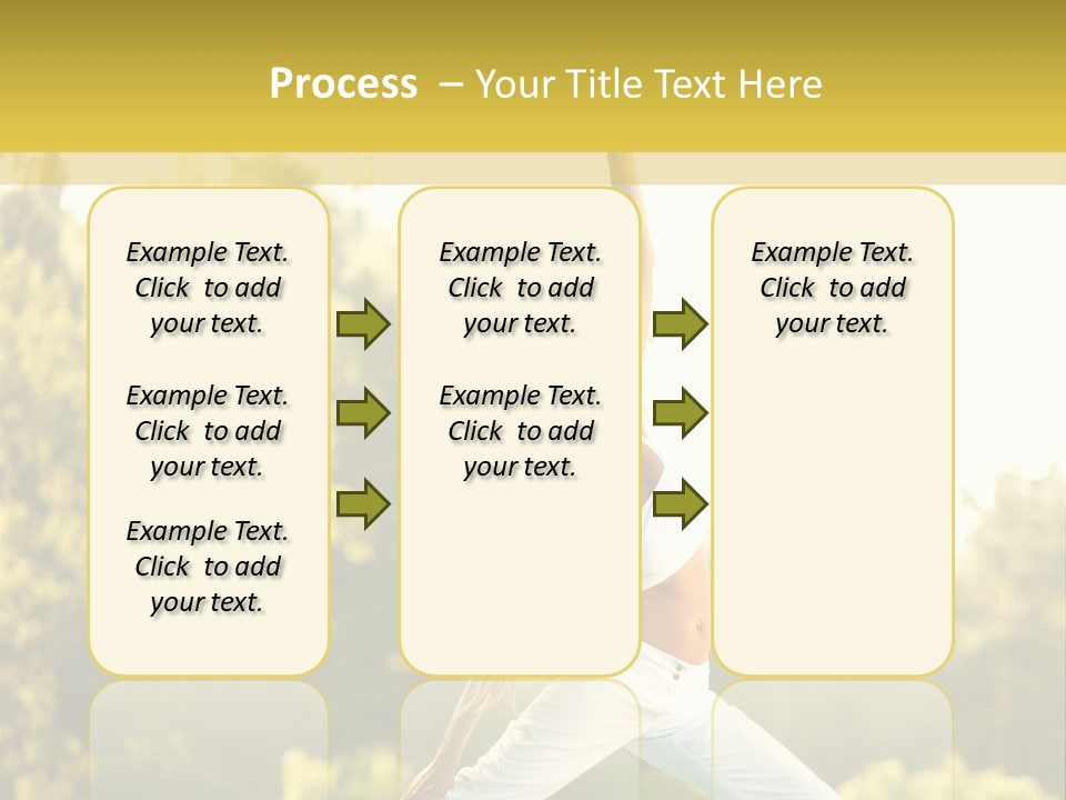 Peaceful Body Slim PowerPoint Template