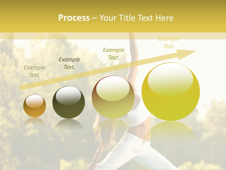 Peaceful Body Slim PowerPoint Template