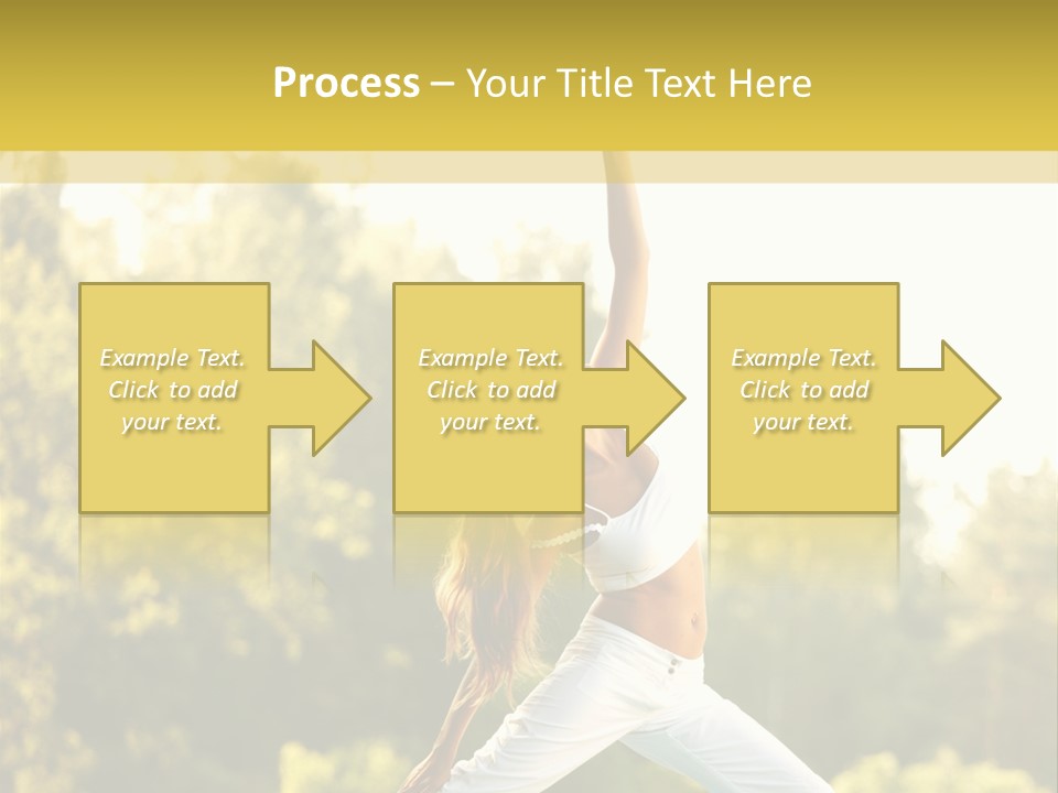 Peaceful Body Slim PowerPoint Template