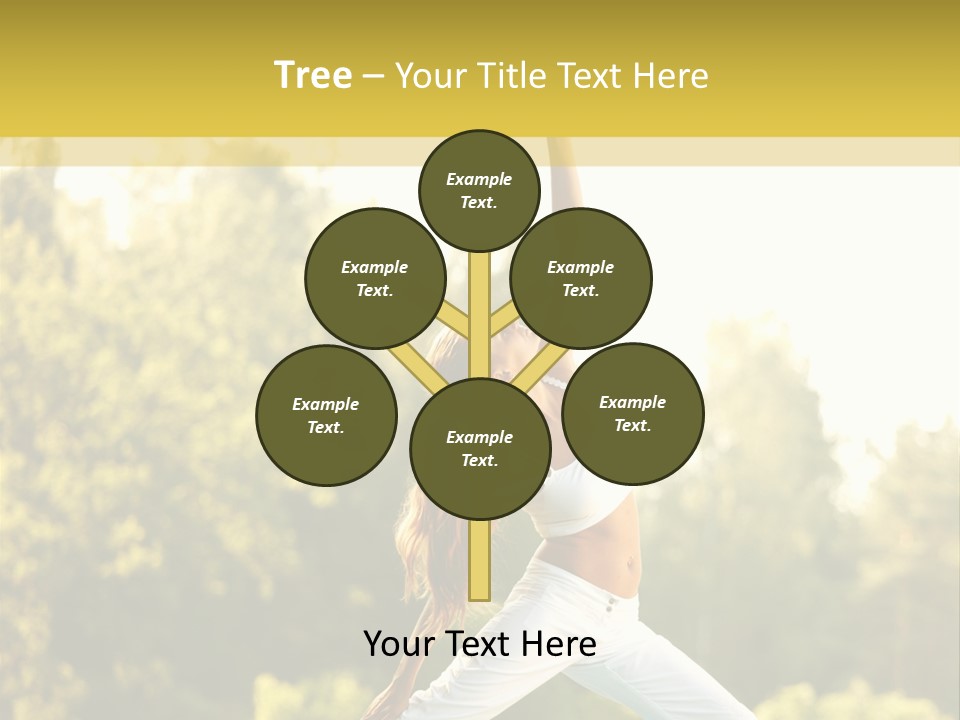 Peaceful Body Slim PowerPoint Template