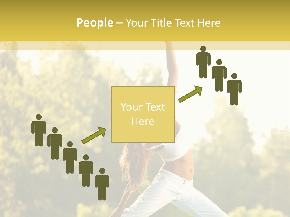 Peaceful Body Slim PowerPoint Template