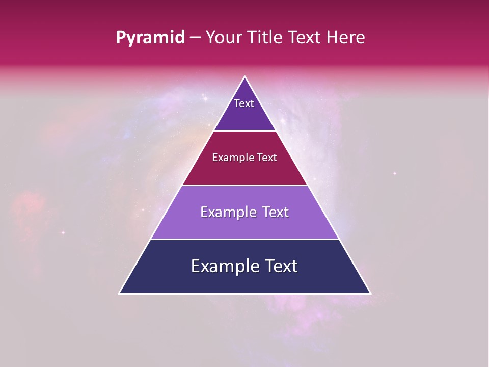 Violet Orbit Purple PowerPoint Template
