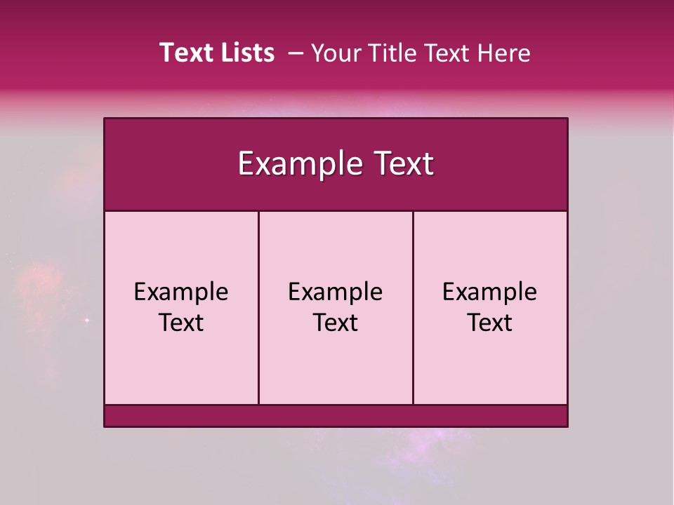 Violet Orbit Purple PowerPoint Template