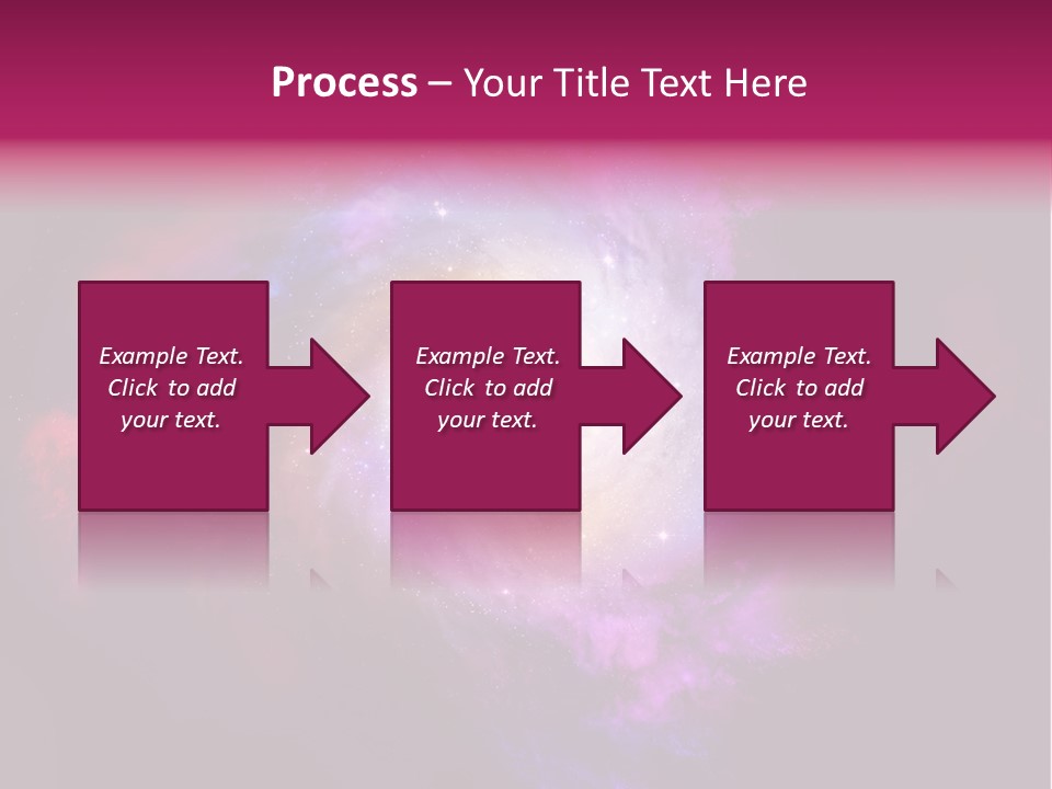 Violet Orbit Purple PowerPoint Template