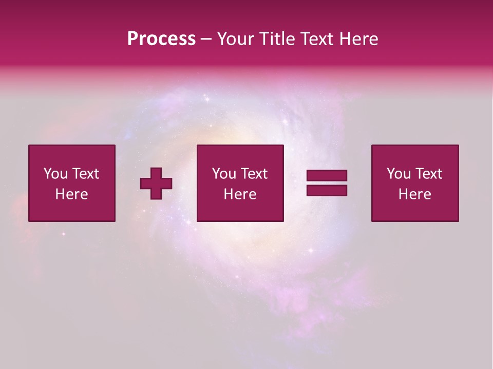 Violet Orbit Purple PowerPoint Template