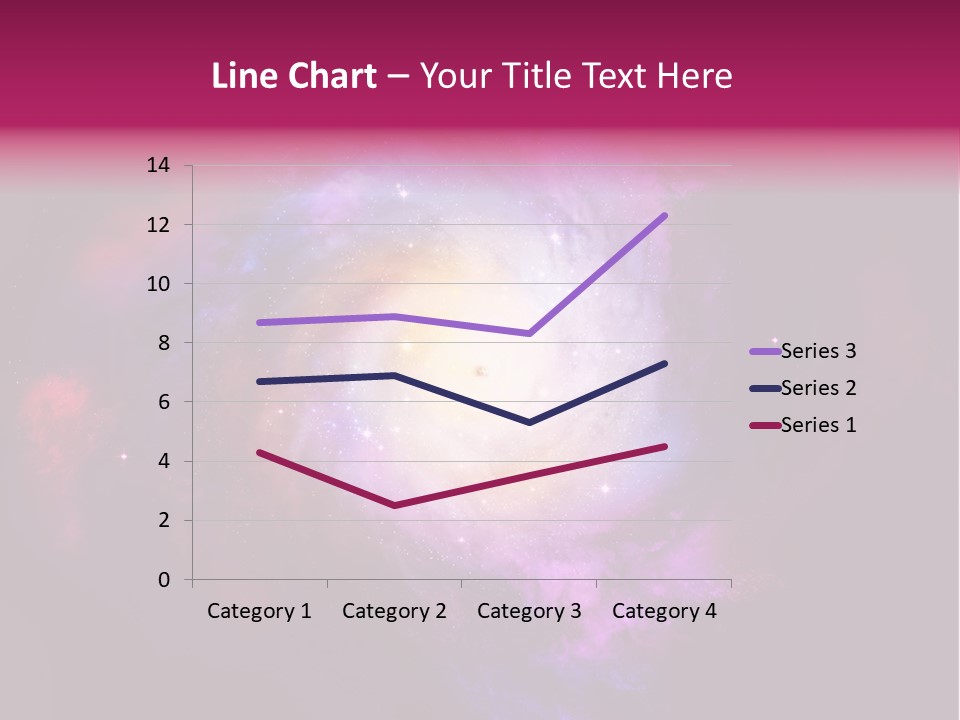 Violet Orbit Purple PowerPoint Template