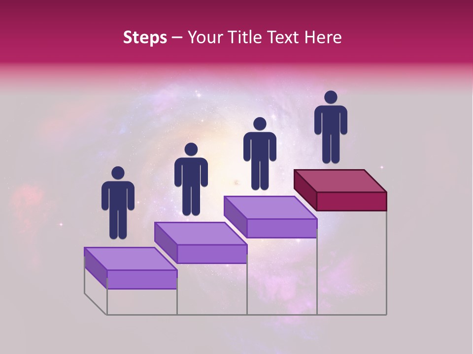 Violet Orbit Purple PowerPoint Template