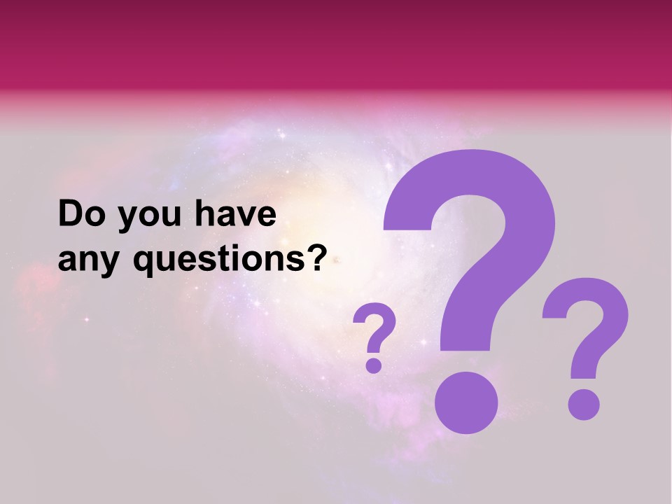 Violet Orbit Purple PowerPoint Template