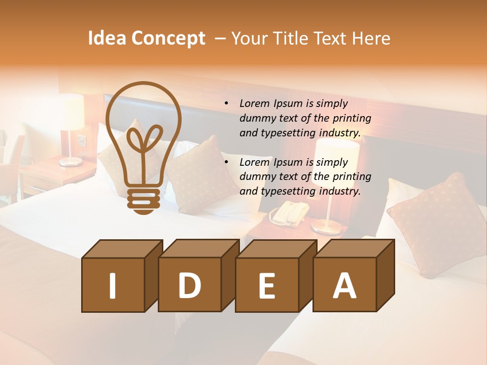 Furniture Fresh Design PowerPoint Template