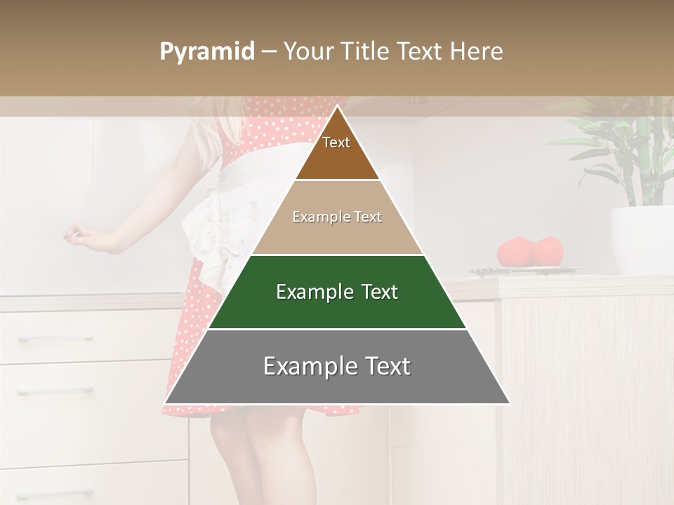 Young Cheerful Pin Up PowerPoint Template