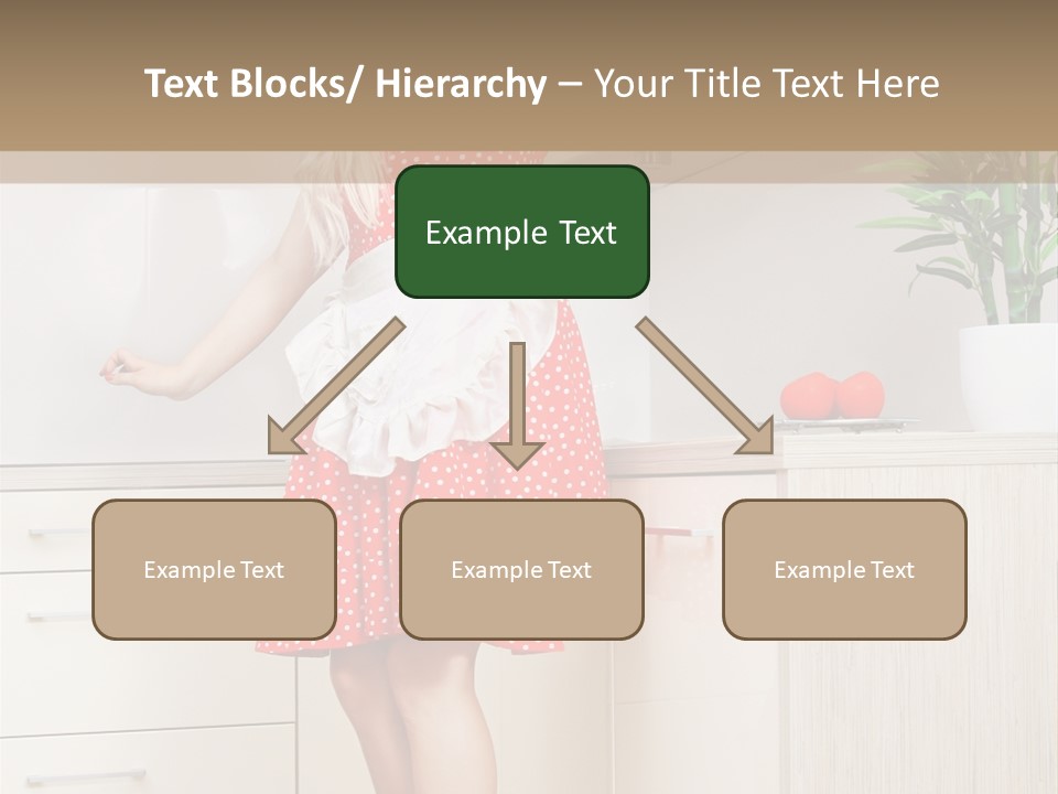 Young Cheerful Pin Up PowerPoint Template