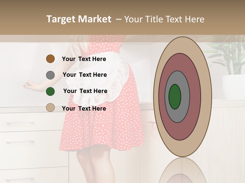 Young Cheerful Pin Up PowerPoint Template