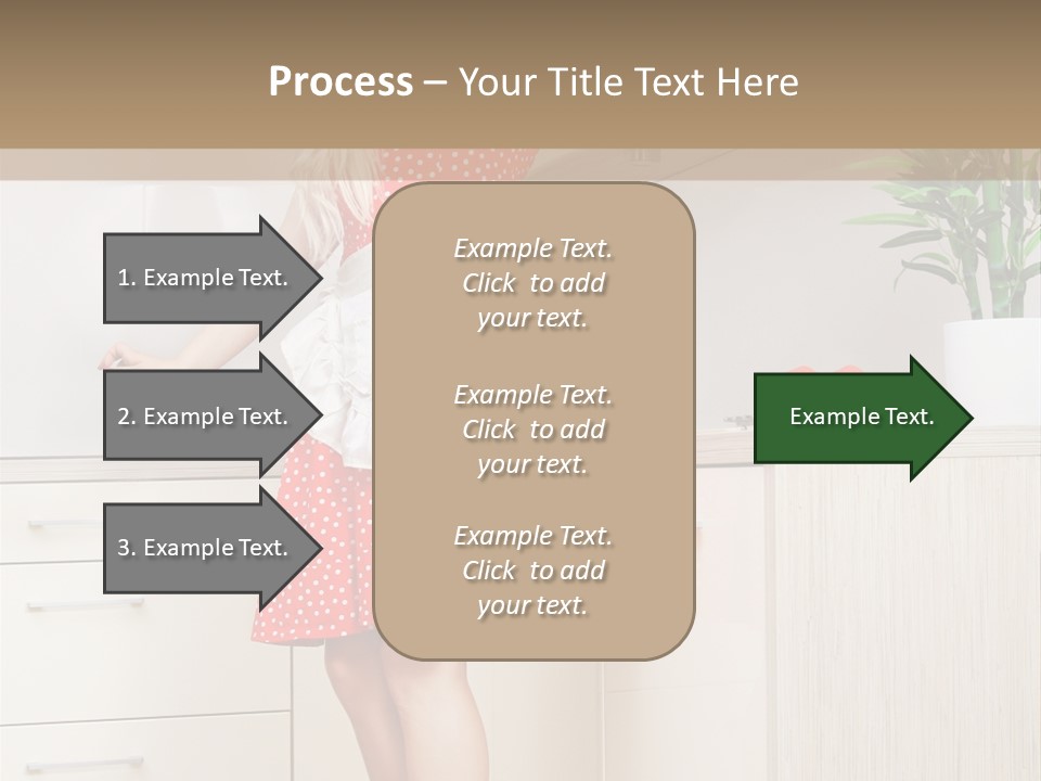 Young Cheerful Pin Up PowerPoint Template