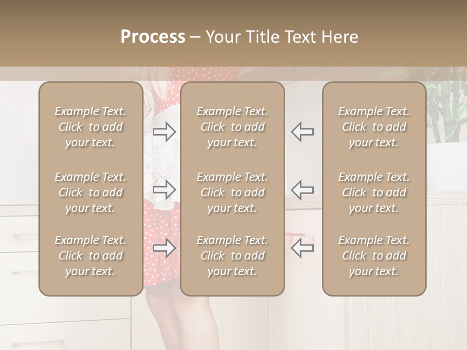 Young Cheerful Pin Up PowerPoint Template