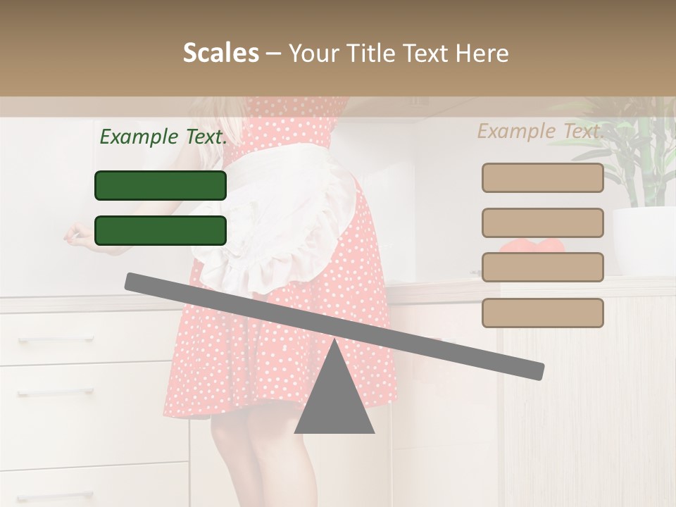 Young Cheerful Pin Up PowerPoint Template