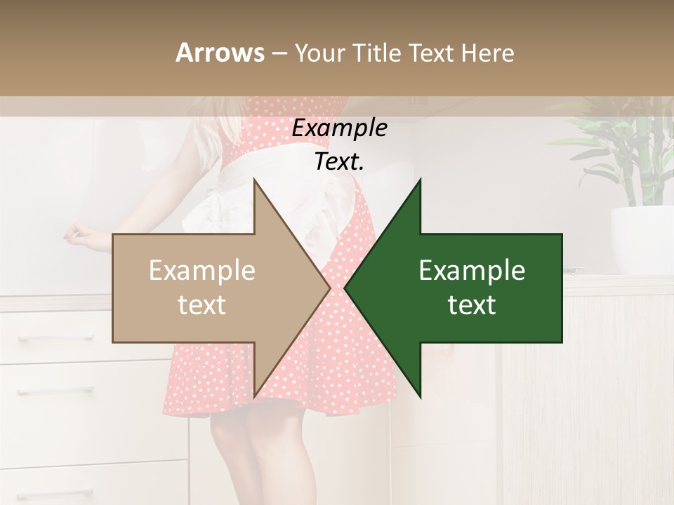 Young Cheerful Pin Up PowerPoint Template
