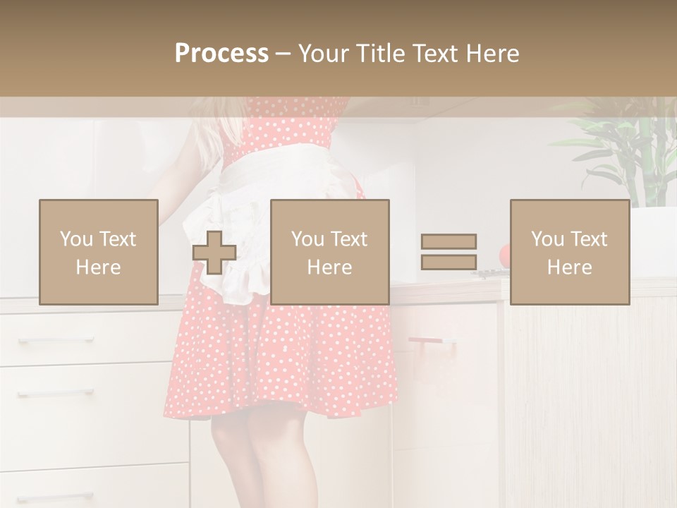 Young Cheerful Pin Up PowerPoint Template
