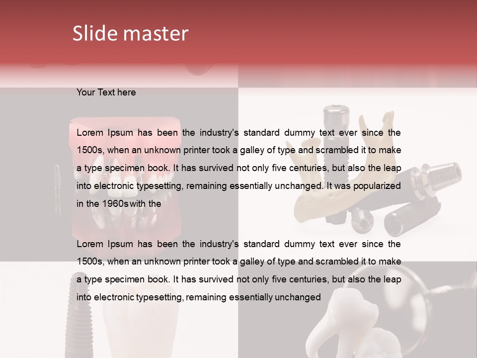 Treatment Accessory Roots PowerPoint Template