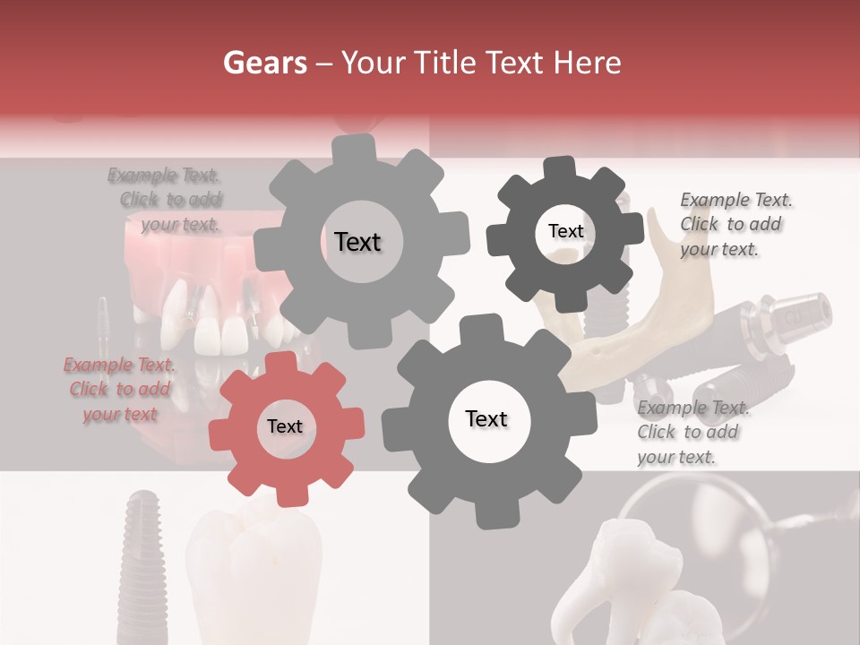 Treatment Accessory Roots PowerPoint Template