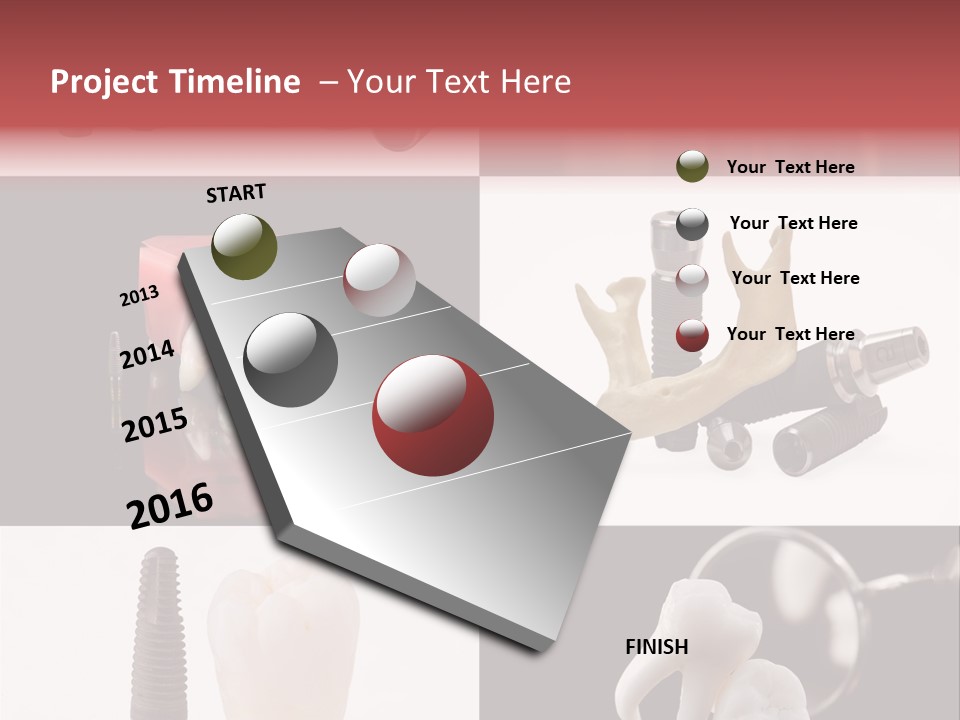 Treatment Accessory Roots PowerPoint Template