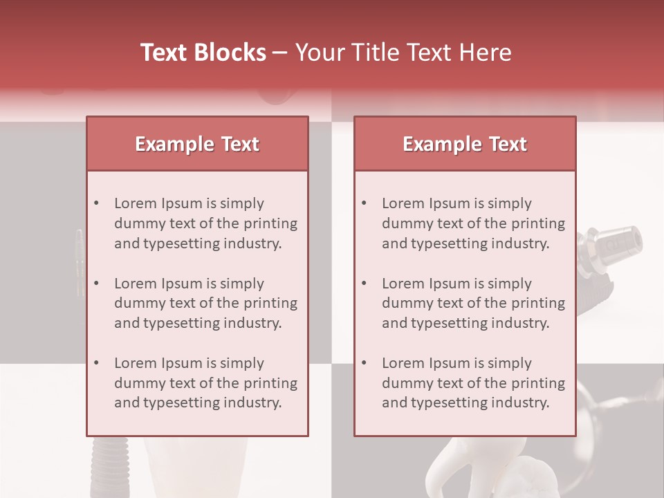 Treatment Accessory Roots PowerPoint Template