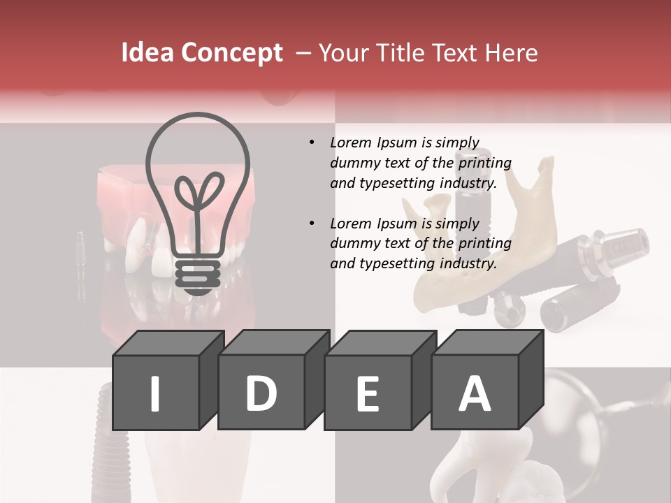 Treatment Accessory Roots PowerPoint Template