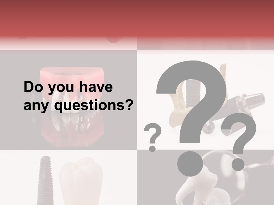 Treatment Accessory Roots PowerPoint Template