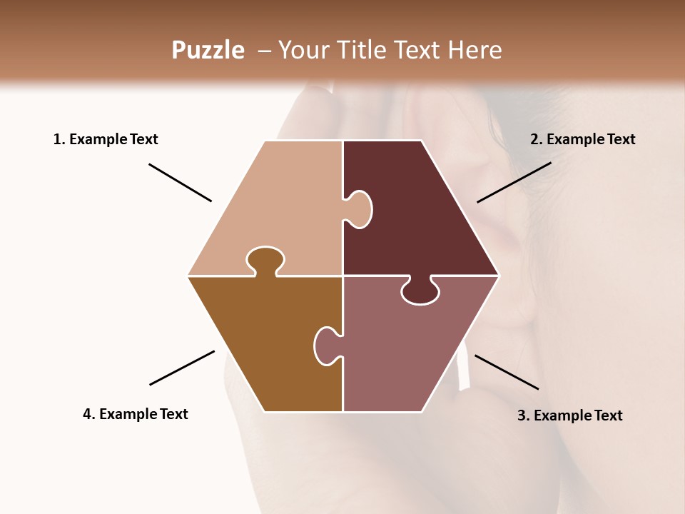 Background Face Conversation PowerPoint Template