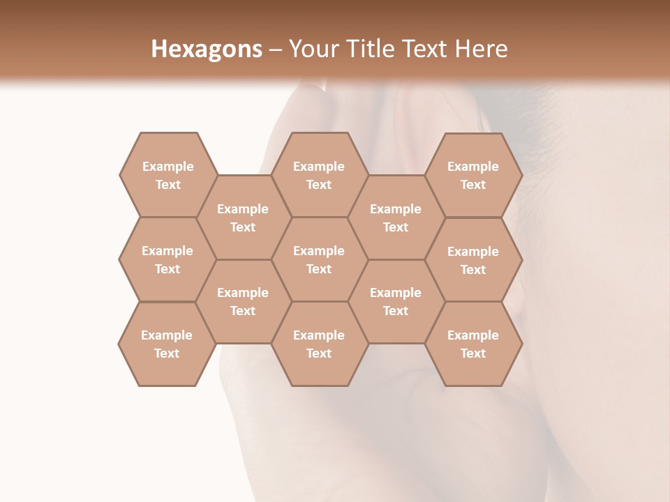 Background Face Conversation PowerPoint Template