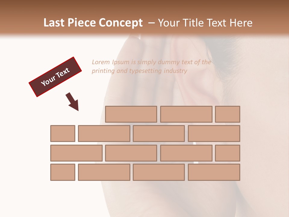 Background Face Conversation PowerPoint Template