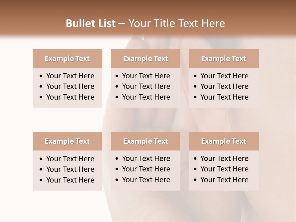 Background Face Conversation PowerPoint Template