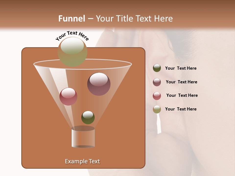 Background Face Conversation PowerPoint Template