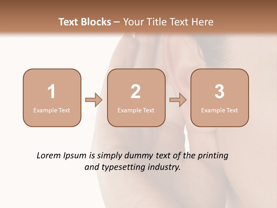 Background Face Conversation PowerPoint Template