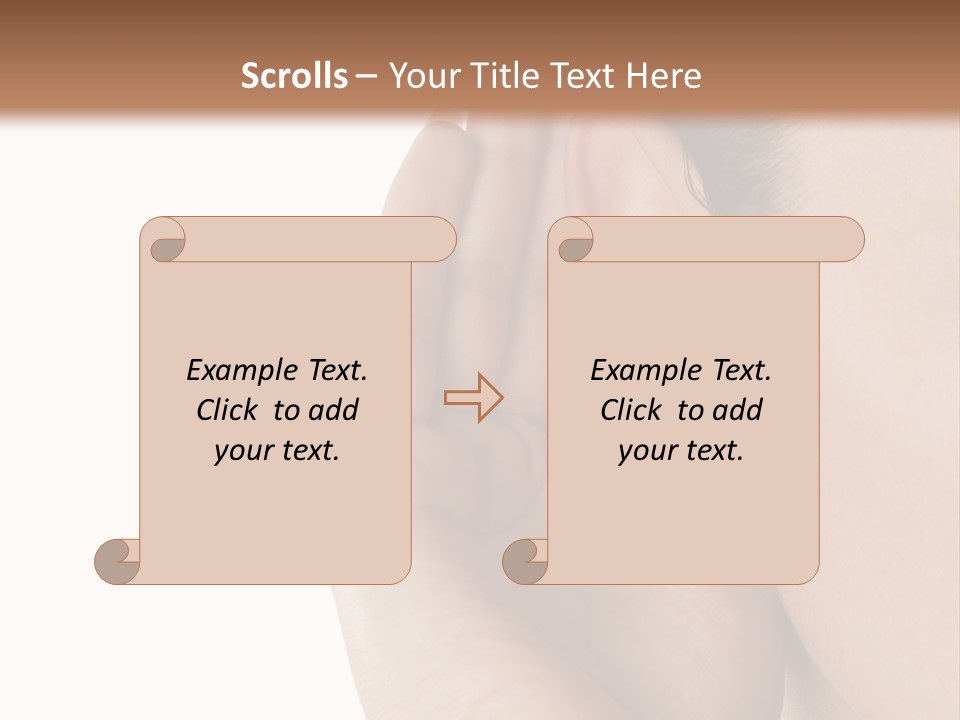 Background Face Conversation PowerPoint Template