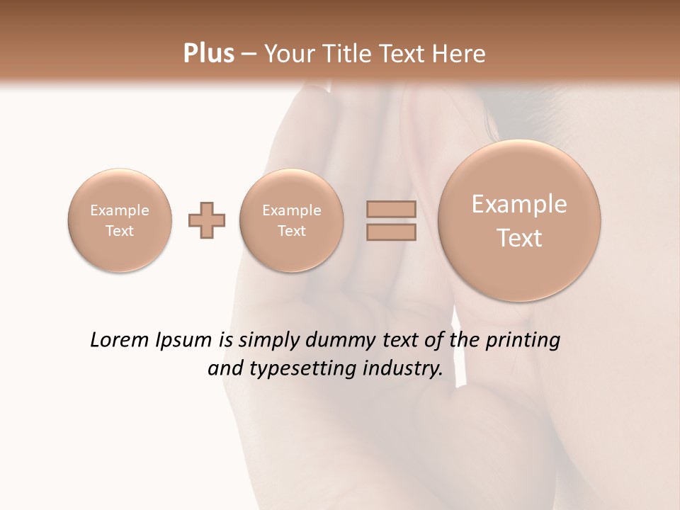 Background Face Conversation PowerPoint Template