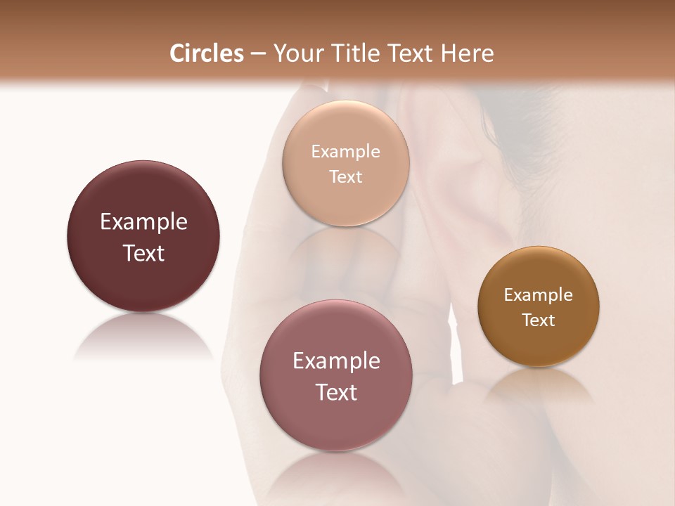 Background Face Conversation PowerPoint Template