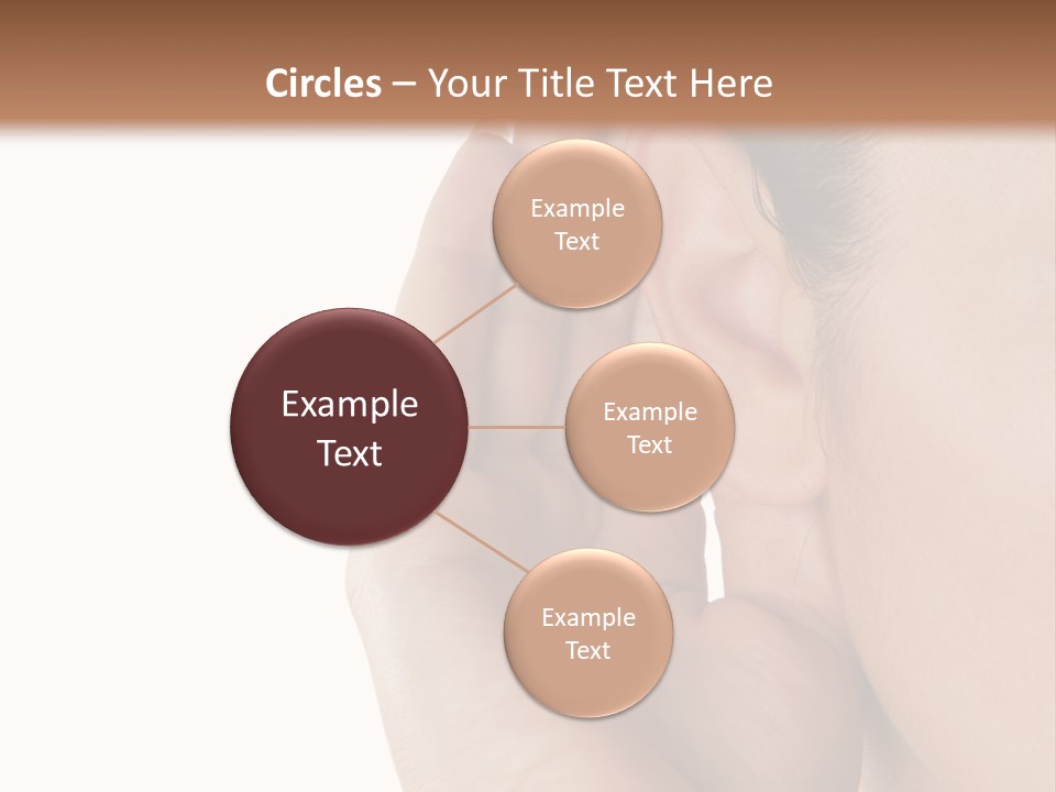 Background Face Conversation PowerPoint Template