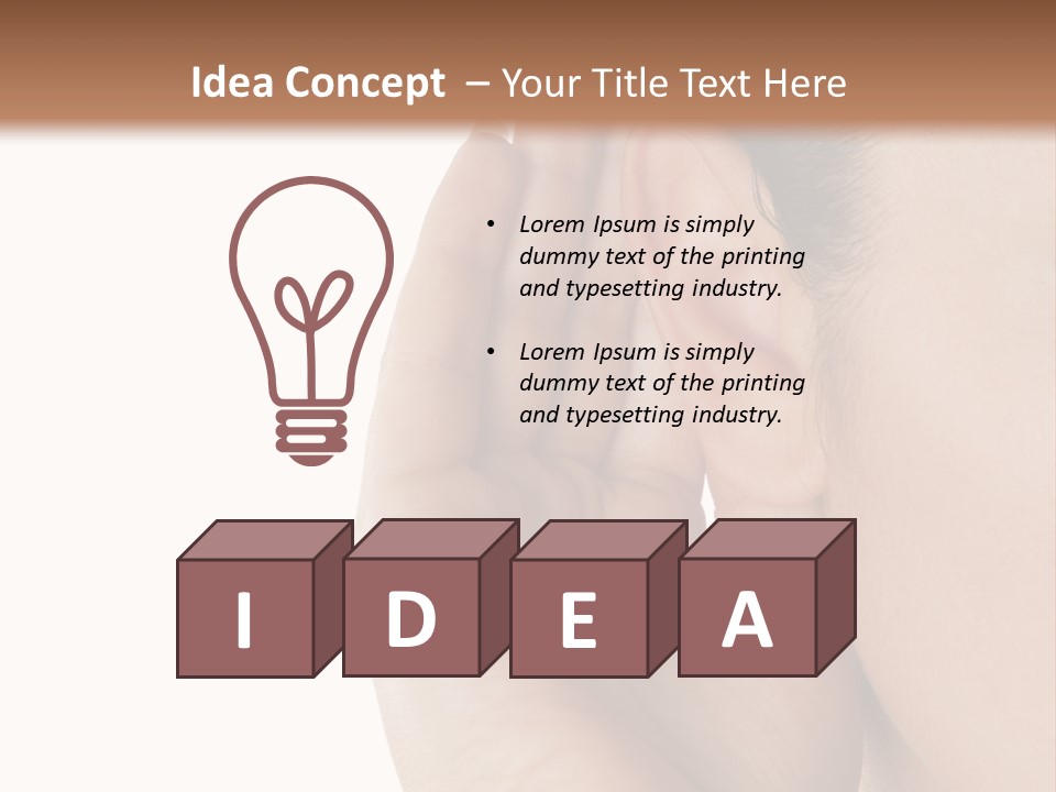 Background Face Conversation PowerPoint Template