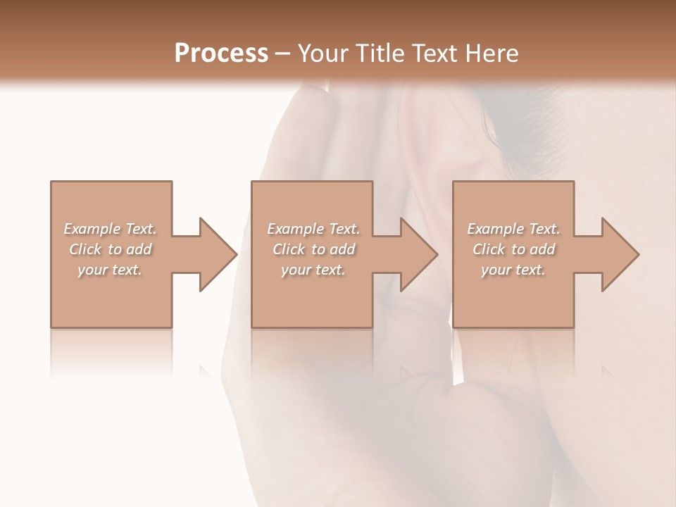 Background Face Conversation PowerPoint Template