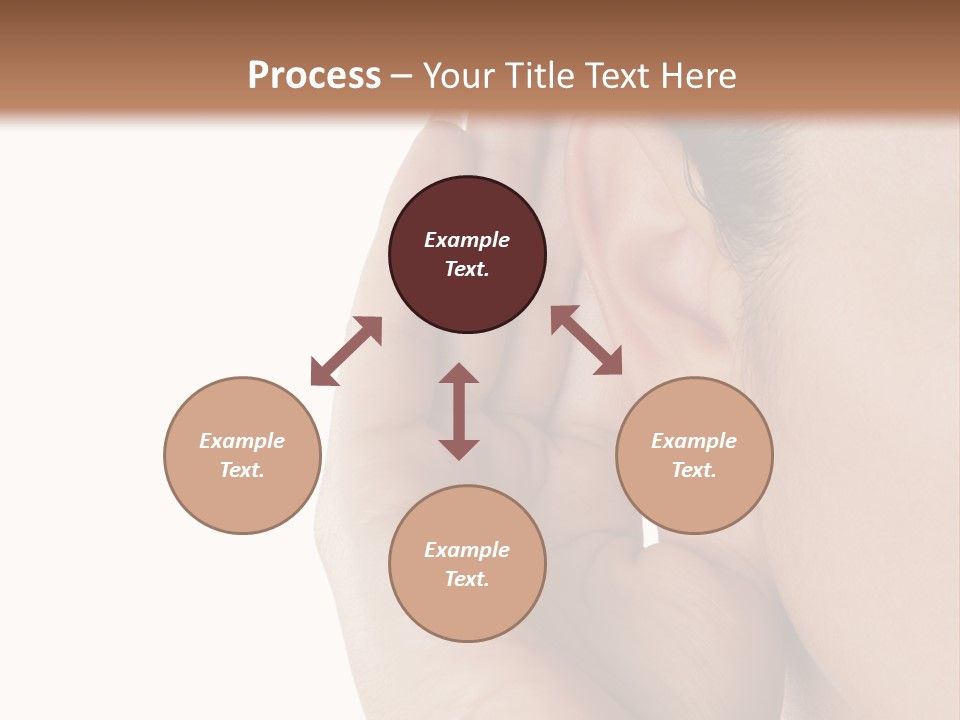 Background Face Conversation PowerPoint Template