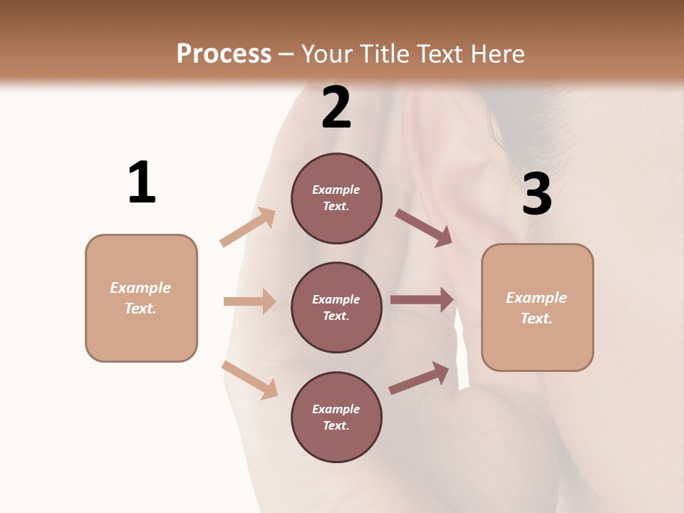 Background Face Conversation PowerPoint Template