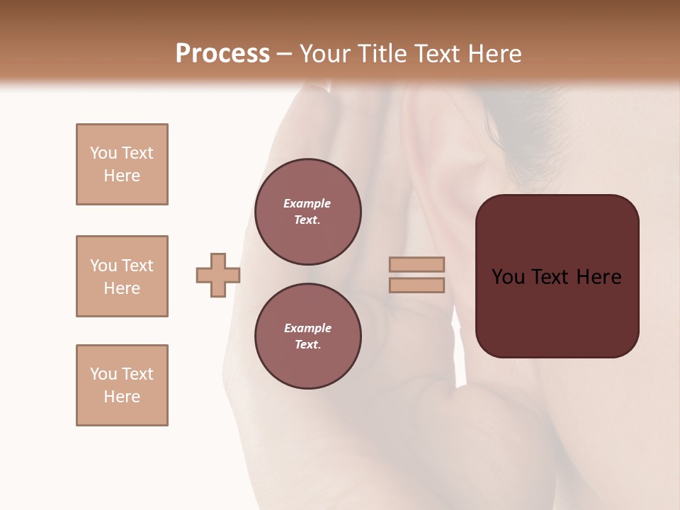 Background Face Conversation PowerPoint Template
